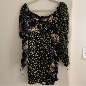 For Love and Lemons Eileen Mini Dress